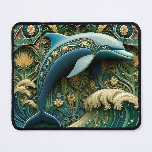 Item preview, Dolphin style of Morris's designed and sold by Suzana Djordjevic.