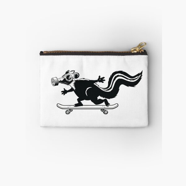 Item preview, Skate Skunk for dark background designed and sold by SeeMac.