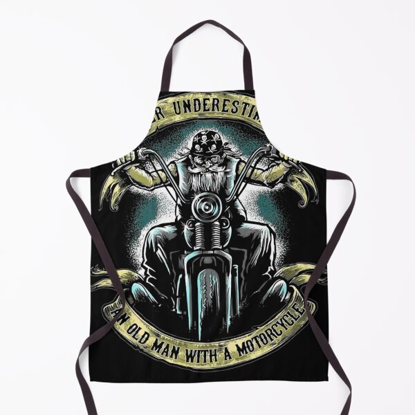 Item preview,  Never Underestimate An Old Man With A Motorcycle designed and sold by KayReilly.