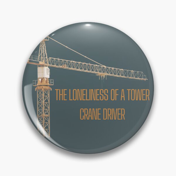 Item preview, The Loneliness of a Tower Crane Driver Elbow Fan Art designed and sold by Etaipal.