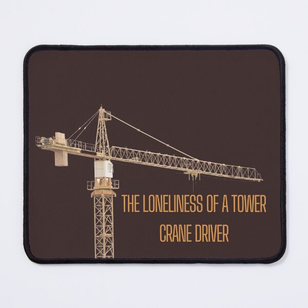 Item preview, The Loneliness of a Tower Crane Driver Elbow Fan Art designed and sold by Etaipal.