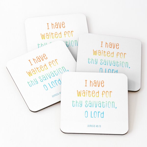 Item preview, Genesis 49:18 designed and sold by SecretSamaritan.