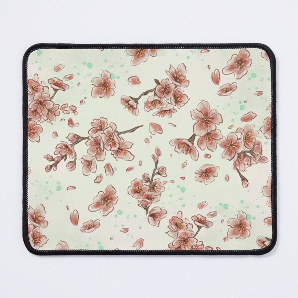Item preview, Sakura digital watercolor pattern designed and sold by ArtbySvetik.