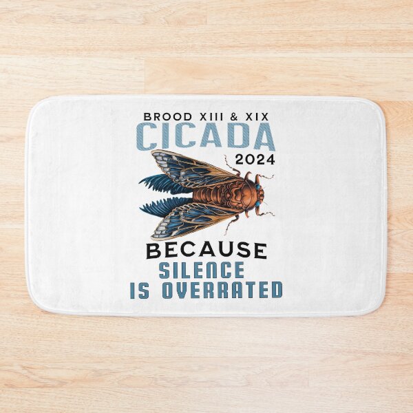 Item preview, CICADA BECAUSE SILENCE IS OVERRATED 2024 designed and sold by justyna-s28.