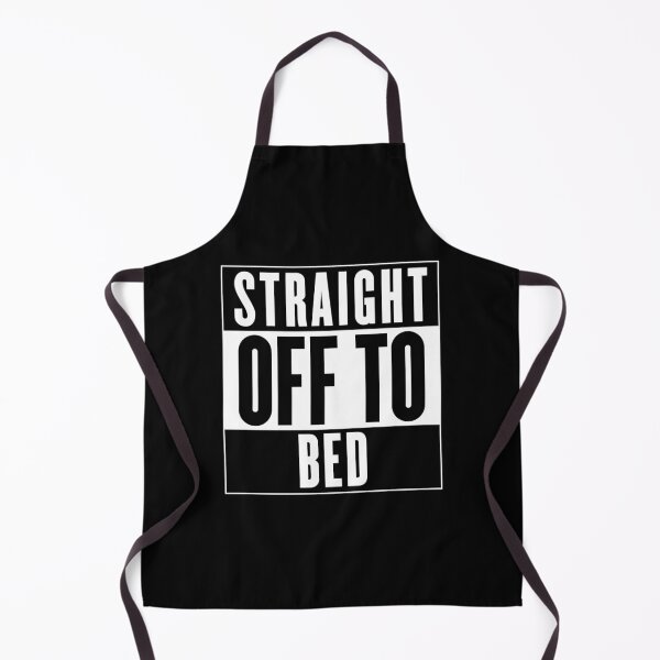 Item preview, Straight Off to Bed designed and sold by Logo-A-GoGo.