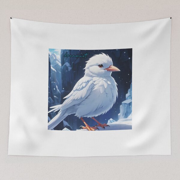Item preview, White bird designed and sold by DreamistStore.