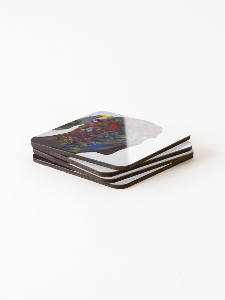 Thumbnail 4 of 5, Coasters (Set of 4), Turmoil designed and sold by HopeProject.