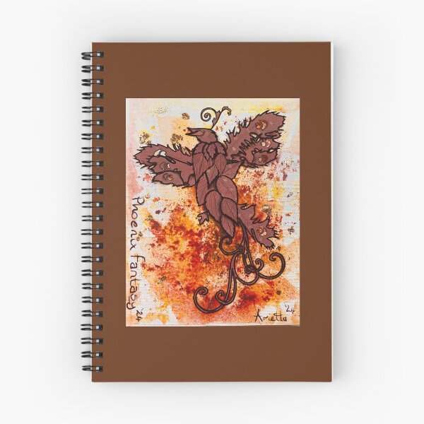 Item preview, Phoenix Fantasy 2024 Art Piece Multimedia Collage designed and sold by The Crafty Witch UK.