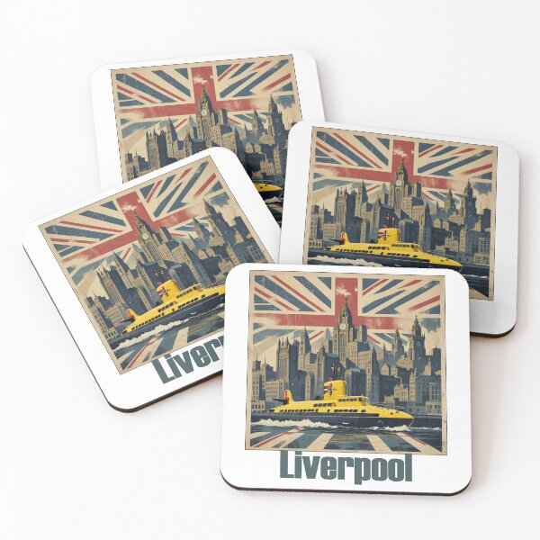 Item preview, Retro Design Liverpool designed and sold by Talpha.