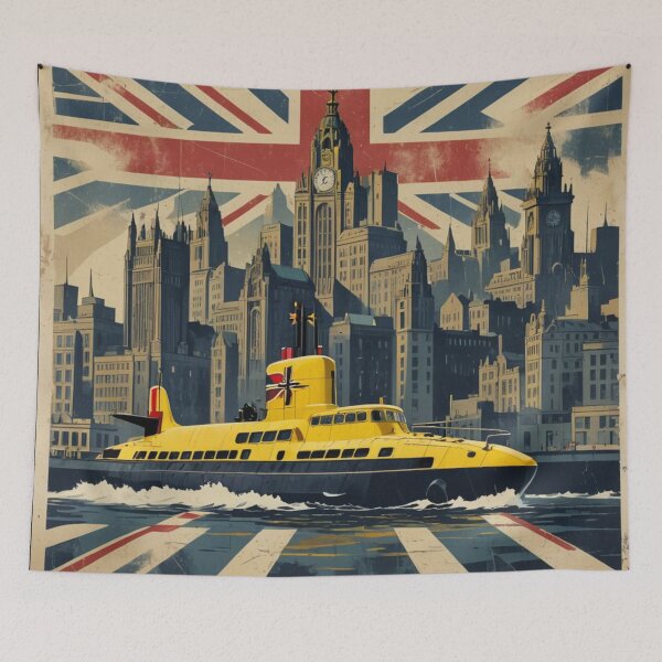 Item preview, Retro Design Liverpool designed and sold by Talpha.