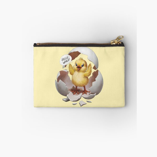 Item preview, Hello World cute chicken chick adorable newborn designed and sold by VanillaBlueSky.