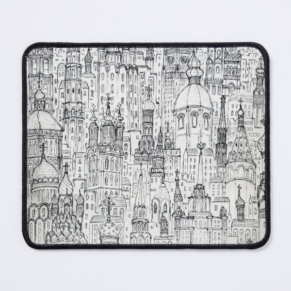 Item preview, Domes and Spires of Russia , Drypoint Etching designed and sold by Luke Bailey.