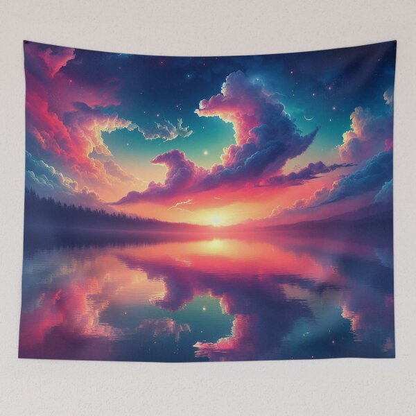 Item preview, Calm Sunrise before a storm designed and sold by Archsomnia.
