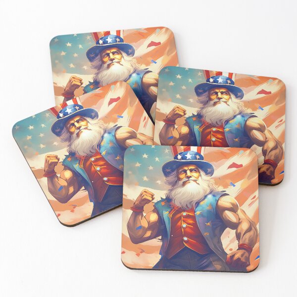 Item preview, Patriotic Powerhouse: Uncle Sam Unleashed designed and sold by drawbey.