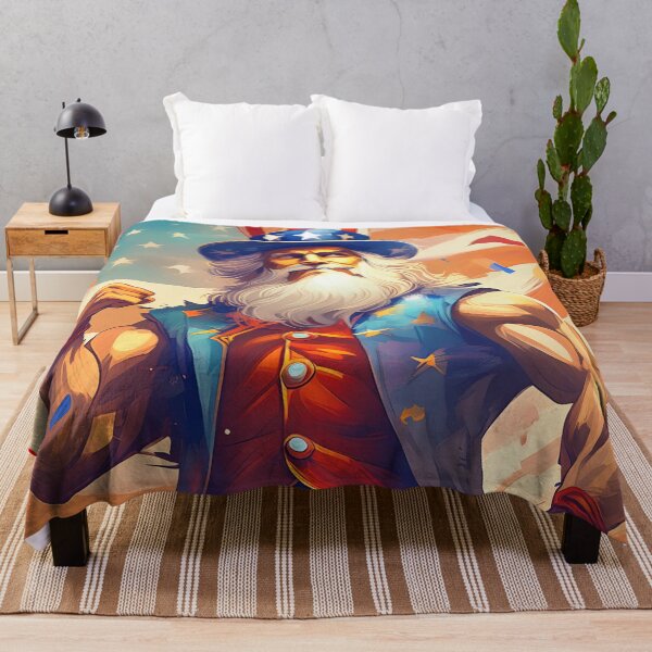 Item preview, Patriotic Powerhouse: Uncle Sam Unleashed designed and sold by drawbey.