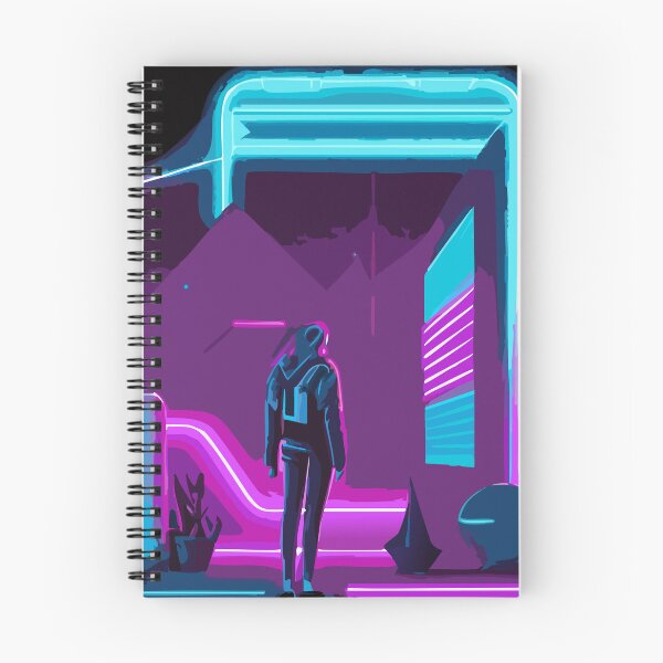 Item preview, neon cyberpunk designed and sold by ericrautenbach.