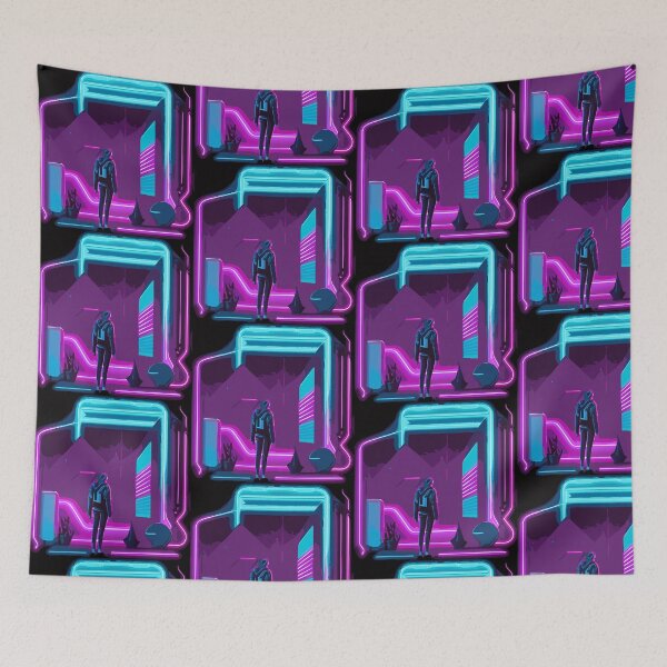 Item preview, neon cyberpunk designed and sold by ericrautenbach.
