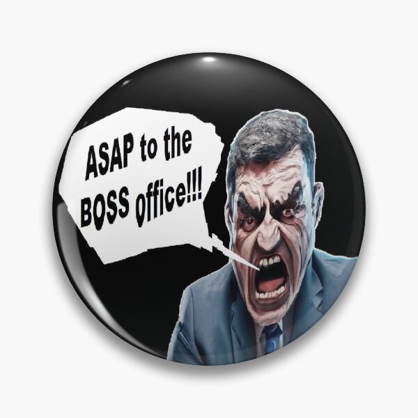 Item preview, Angry Boss Design designed and sold by Emperor-T.