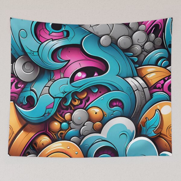 Item preview, Cool Graffiti Art Pattern Design designed and sold by TheArtOfPat.
