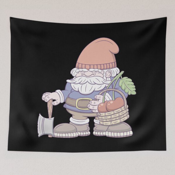 Item preview, lumberjack gnome designed and sold by red-vandal-art.