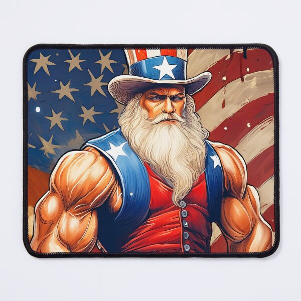Item preview, Patriotic Powerhouse: Uncle Sam Unleashed designed and sold by drawbey.