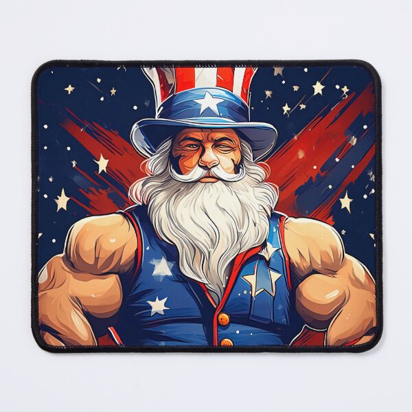 Item preview, Patriotic Powerhouse: Uncle Sam Unleashed designed and sold by drawbey.