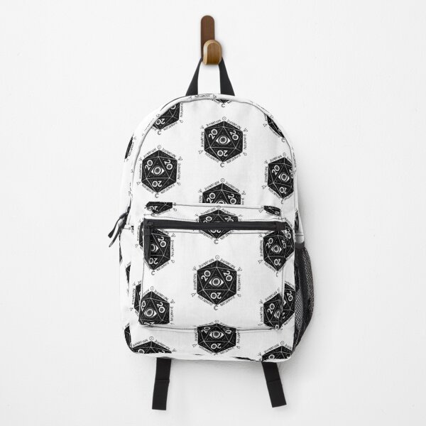 Item preview, D20 Vision: Dnd divination wizard dice (black) designed and sold by TheDoodlemancer.