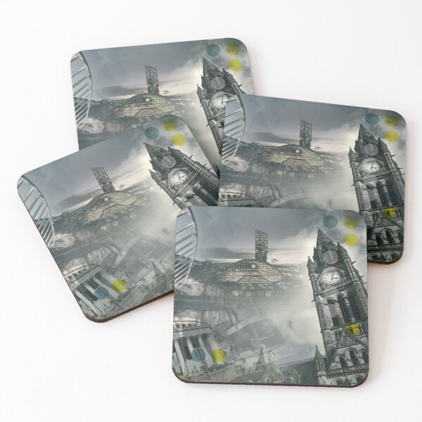 Item preview, Manchester City Centre Montage designed and sold by Butter Creative.