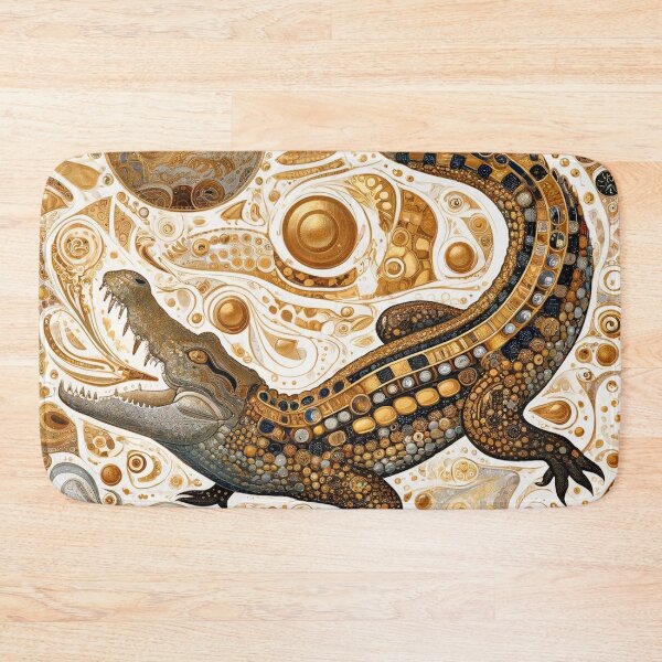 Item preview, Gustav Klimt and featuring the crocodile theme designed and sold by Suzana Djordjevic.