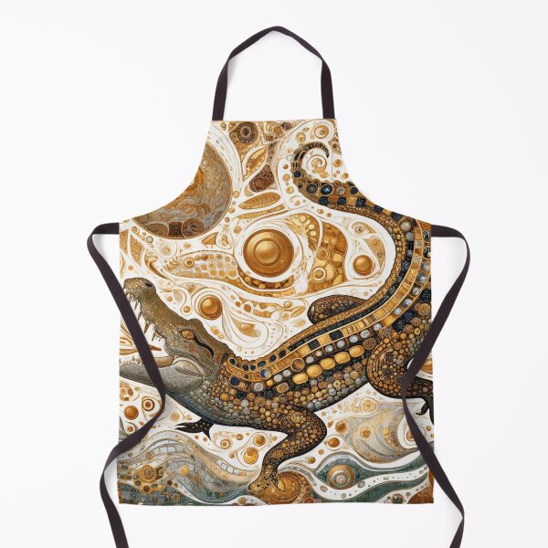 Item preview, Gustav Klimt and featuring the crocodile theme designed and sold by Suzana Djordjevic.