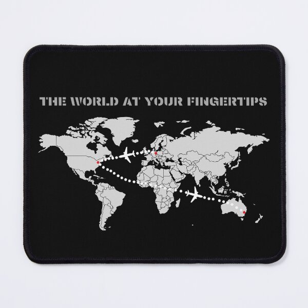 Item preview, THE WORLD AT YOUR FINGERTIPS designed and sold by Iszwan1980.