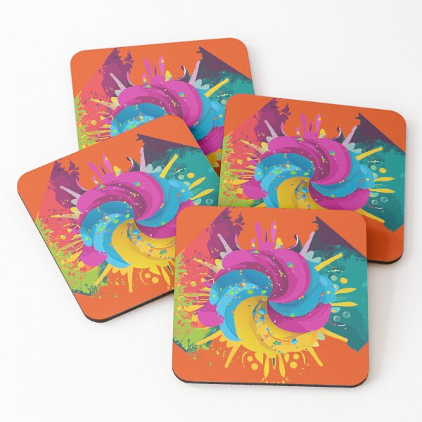 Item preview, colorful Holi festival designed and sold by ericrautenbach.