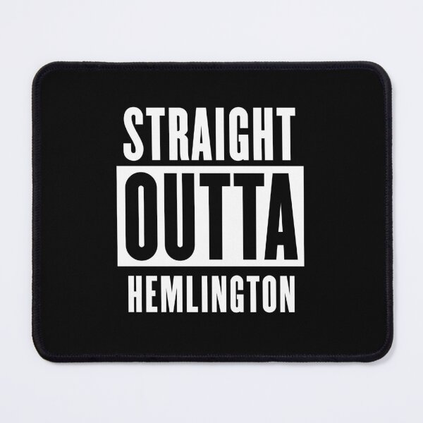 Item preview, Straight Outta Hemlington designed and sold by Logo-A-GoGo.