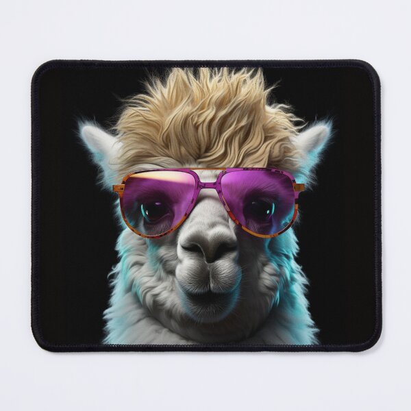 Item preview, Lama in sunglasses designed and sold by ArtHarbour.