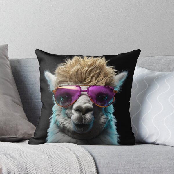 Item preview, Lama in sunglasses designed and sold by ArtHarbour.