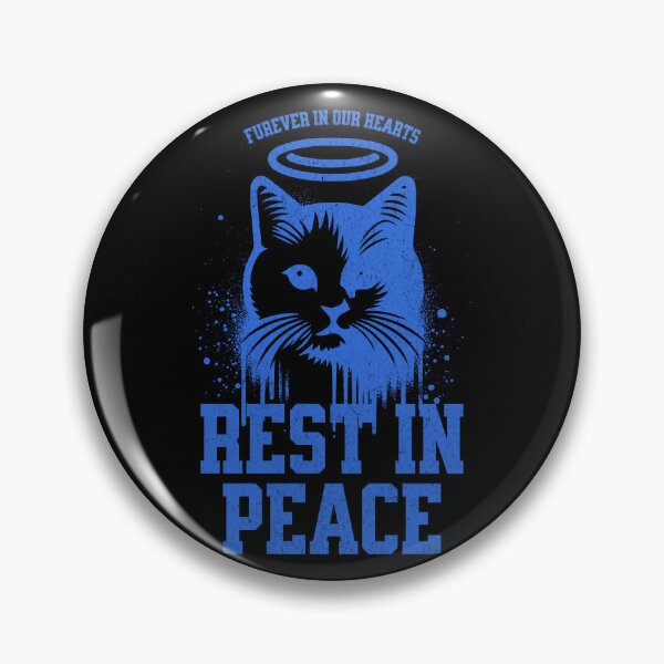 Item preview, Rest In Piece Cat Loss designed and sold by NinniSilver.