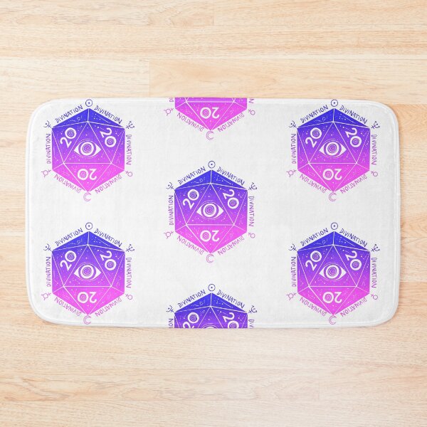 Item preview, D20 Vision: Dnd divination wizard dice (bi) designed and sold by TheDoodlemancer.