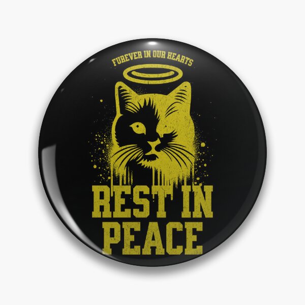 Item preview, Rest In Piece Cat designed and sold by NinniSilver.