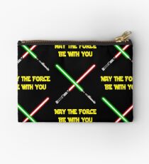 May the force be with you-star wars fanart Studio Pouch