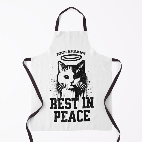 Item preview, Cat Memorial Rest In Piece designed and sold by NinniSilver.