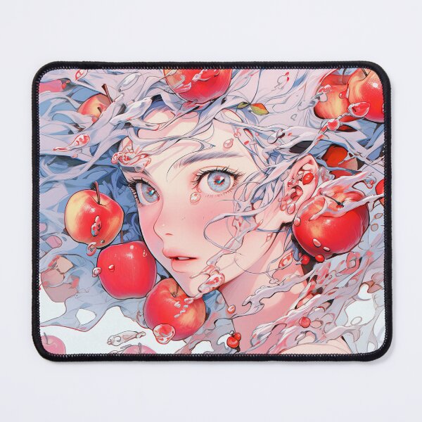 Item preview, Buoyant Crisp Apple Cascade Anime Girl designed and sold by bubblegoth.