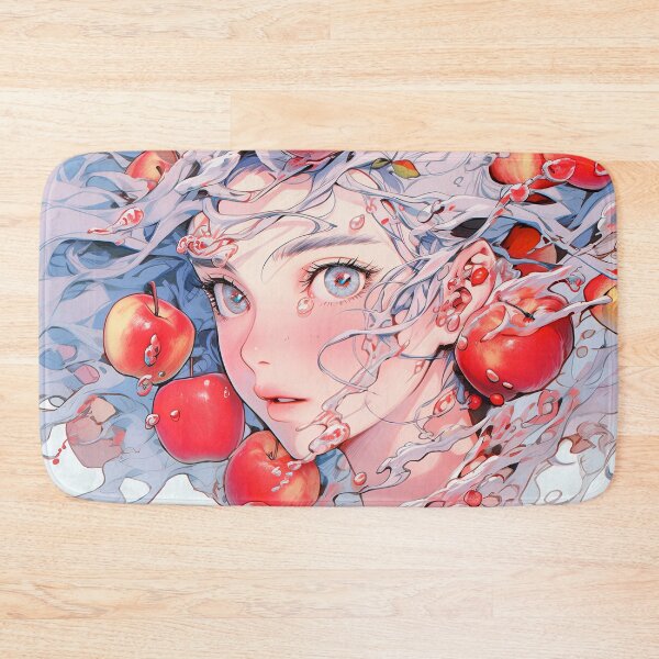 Item preview, Buoyant Crisp Apple Cascade Anime Girl designed and sold by bubblegoth.