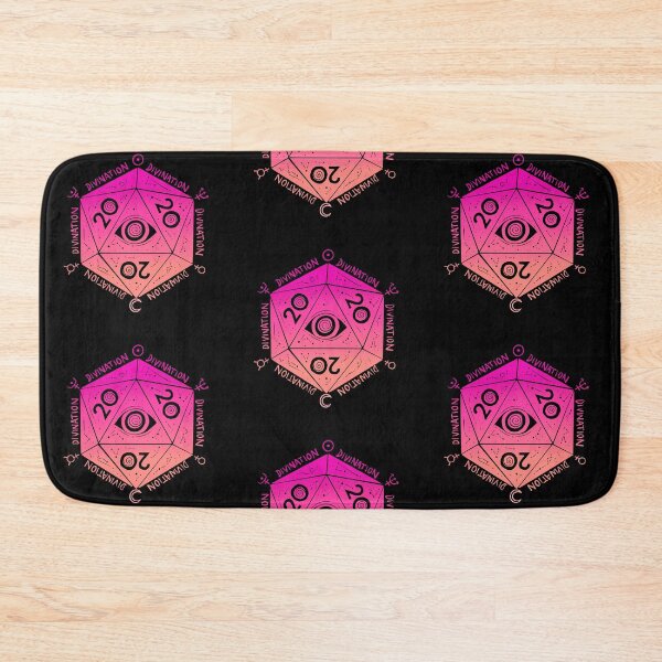 Item preview, D20 vision: divination wizard DnD dice (sunset) designed and sold by TheDoodlemancer.