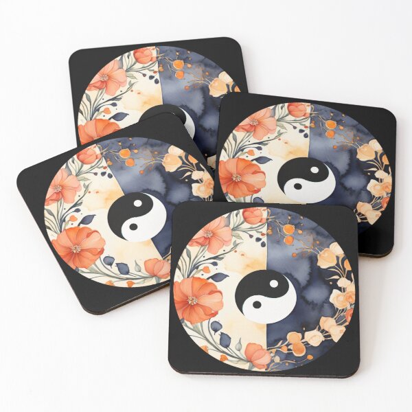 Item preview, Yin Yang flowers  designed and sold by Flowersonstuff.