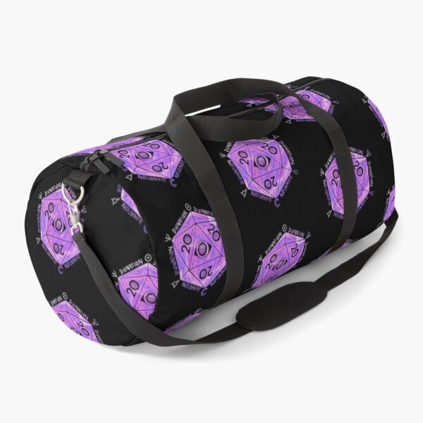Item preview, D20 vision: divination wizard DnD dice (tie dye) designed and sold by TheDoodlemancer.