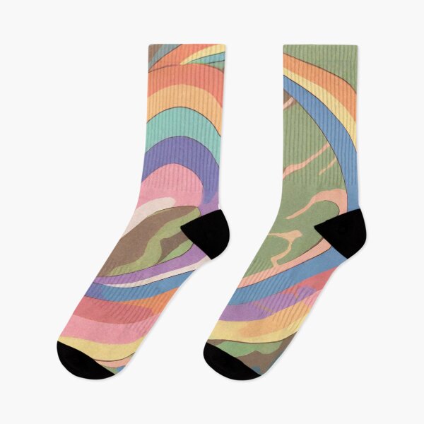 Item preview, Rainbow and Earth Digital Paint Pattern designed and sold by Patronized.
