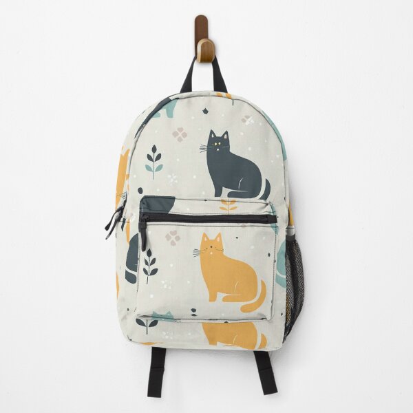 Item preview, Cute cats minimalist pattern for printing designed and sold by Artkitokri.