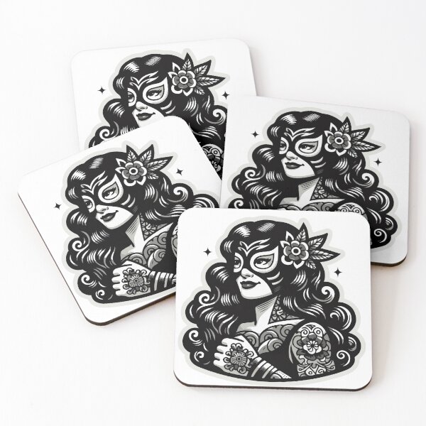 Item preview, Fiery Femme Fatale: Unleash Your Inner Luchadora designed and sold by Edgar Ramirez.