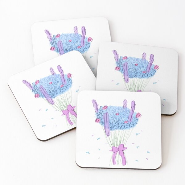Item preview, watercolor flowers minimalism designed and sold by cherrydesign-mx.