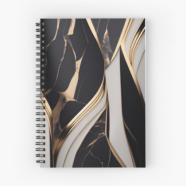 Item preview, Elegance of Black and White Marble with Gold designed and sold by CulinaryCenter.